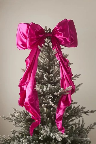 Anthropologie satin bow tree - satin,