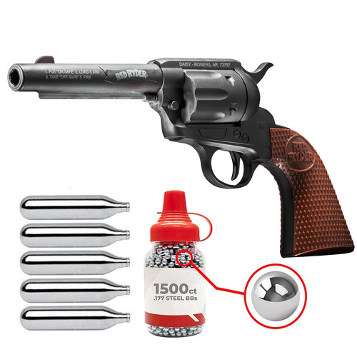 Daisy red ryder revolver - red,