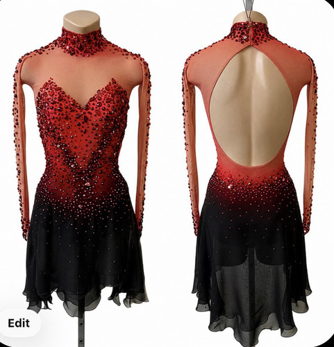 Ice skating dress figure - ice,