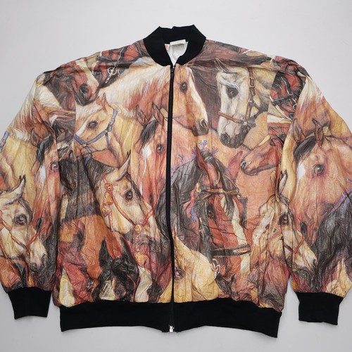 Vintage horse windbreaker - horse,