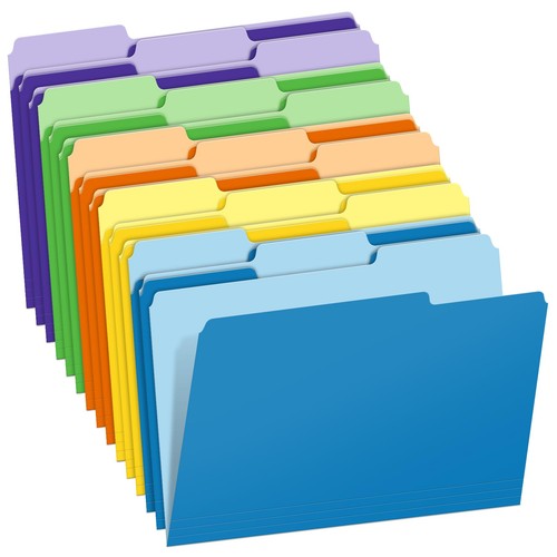 Two tone color file - color, folders