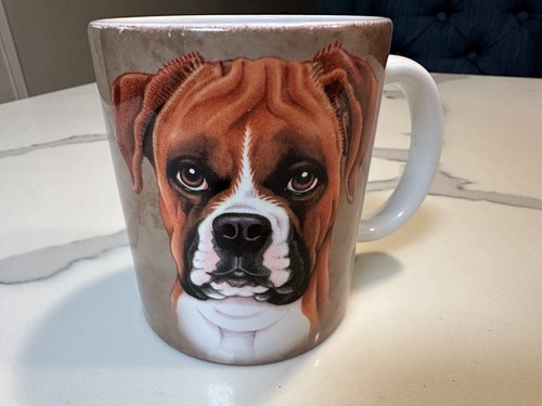 Boxer dog mug - boxer, quote