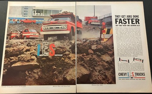 1961 chevrolet trucks vintage - 1961,
