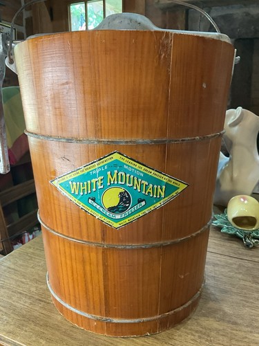 Vtg white mountain - white, 6qt