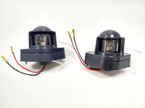 Pair license plate lamp - a,