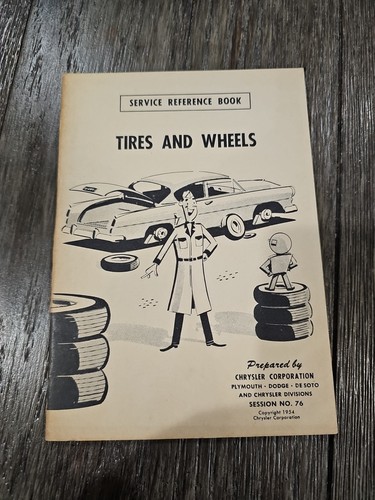 1954 chrysler service book - 1954,