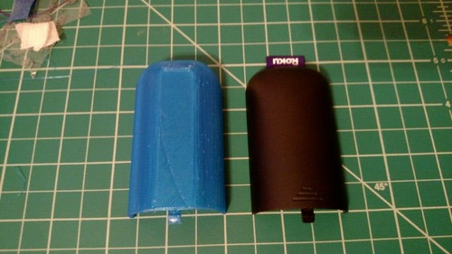 Printed battery cover for - 3d,
