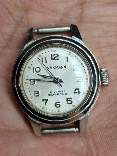 Vtg wakmann watch jewels - vtg,