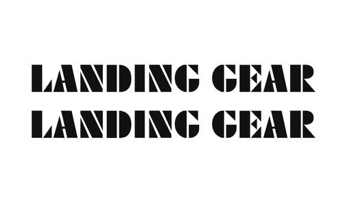 Racing landing gear bmx - landing,