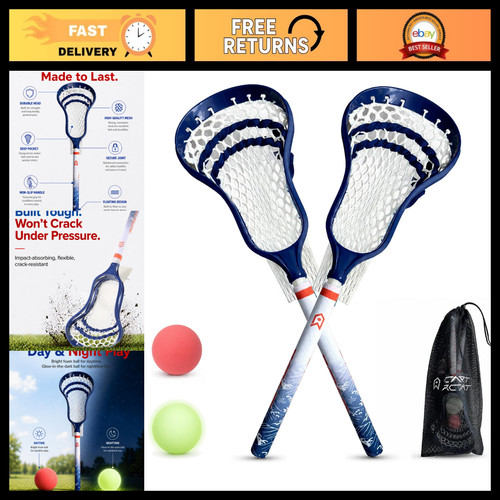 Mini lacrosse sticks - set, for