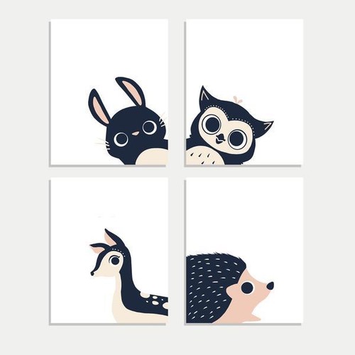 Children wall art prints - wall,
