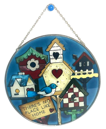 Vtg joan baker stained glass - vtg,