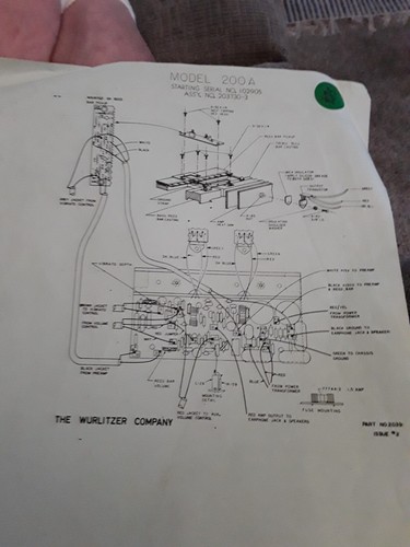 Wurlitzer 200a schematics - wurlitzer,