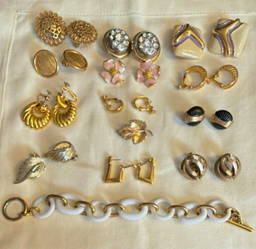 Vintage costume jewelry mixed - costume,
