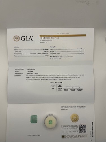 Gia certified colombian - certified,