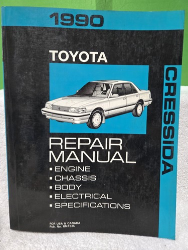 Toyota cressida repair manual - repair,