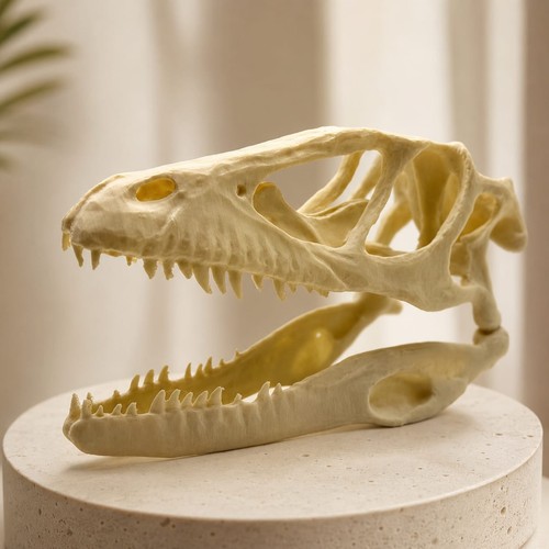 Velociraptor skull replica - velociraptor,
