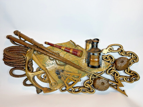 Vintage nautical wall - vintage,