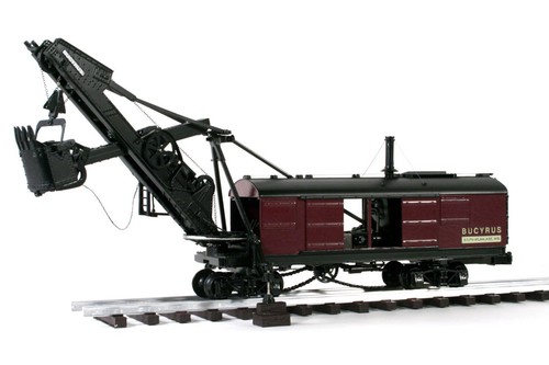 Bucyrus steam shovel - shovel, rails
