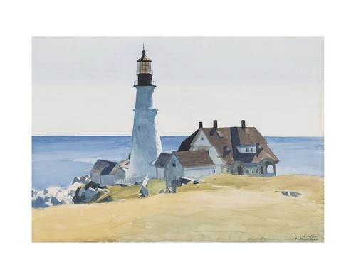 Lighthouse and buildings - lighthouse,