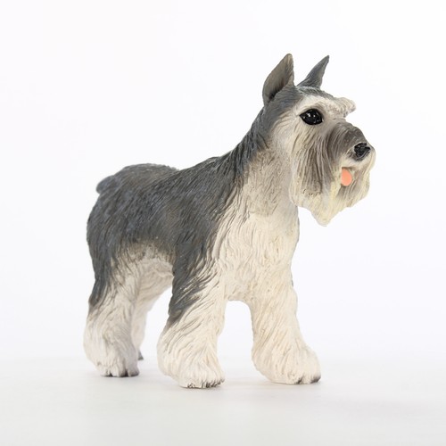 Schnauzer figurine hand - schnauzer,
