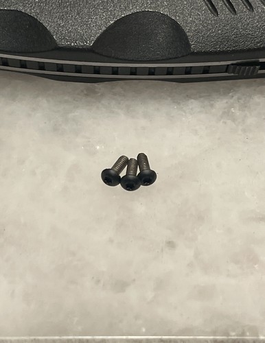 Black torx screw for - t6,