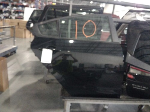 Passenger right rear - rear, door