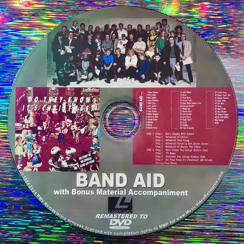 Band aid they know s - aid, it's