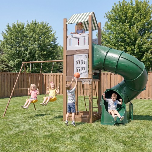 Outdoor swing sets for kids - outdoor,