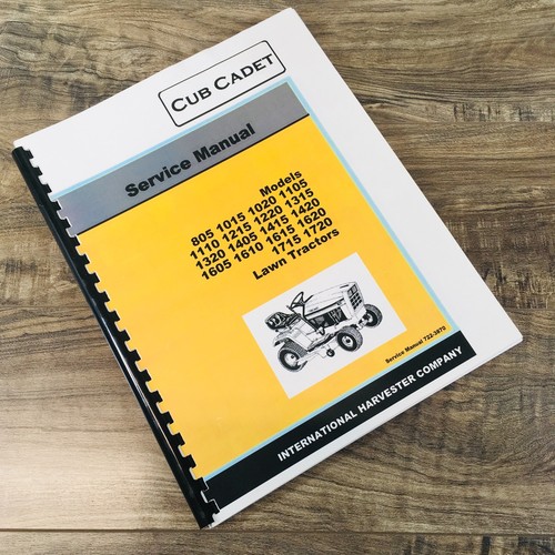 Cub cadet 1215 - cadet, 1320