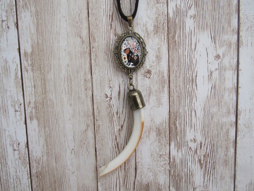 Beaver tooth pendant necklace - pendant,