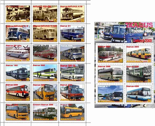 Stamp sheet block - sheet+block, ikarus