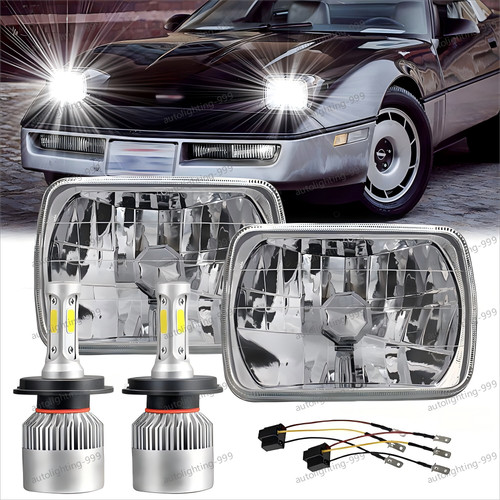 Pair 5x7 headlight - headlight, lamp