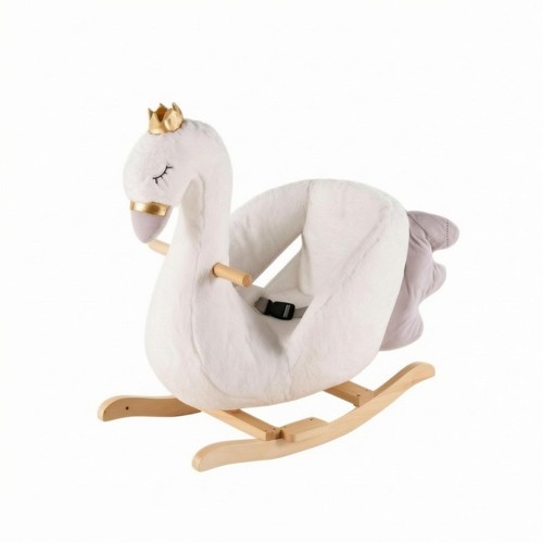 Swan rocking chair - swan, soft