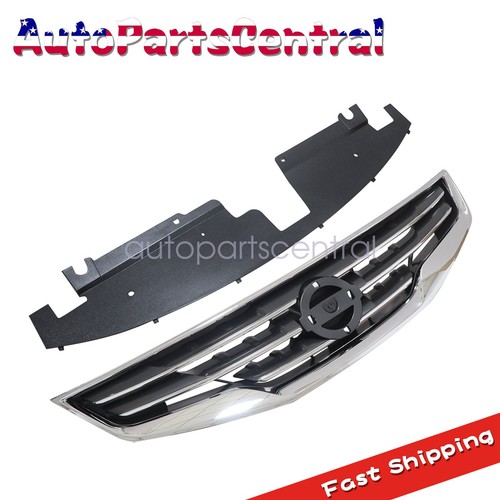 Front bumper upper black - front,