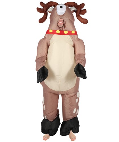 Unisex inflatable reindeer - inflatable,