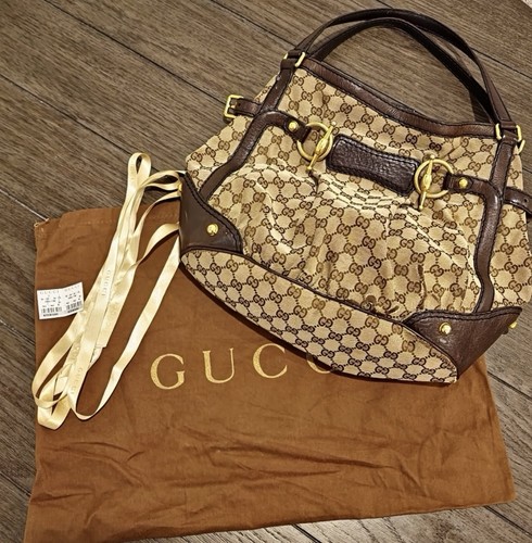 Authentic gucci jockey tote - gucci,