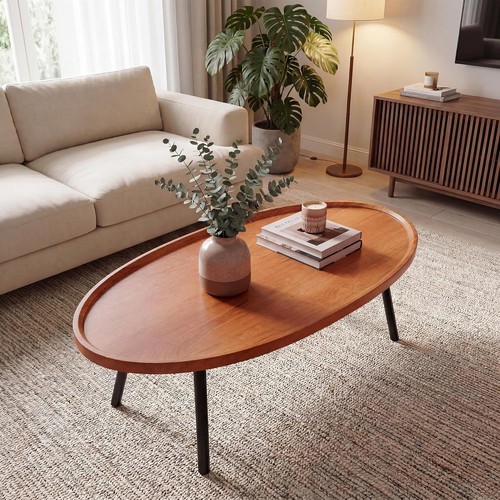 Oval nesting wooden - oval,