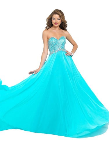 Blush prom dress formal - prom,