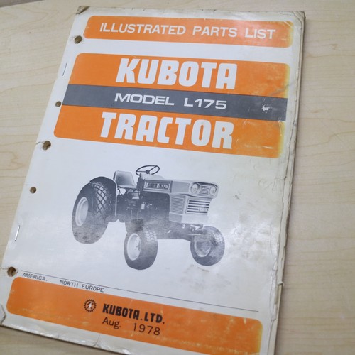 Kubota l175 tractor parts - tractor,