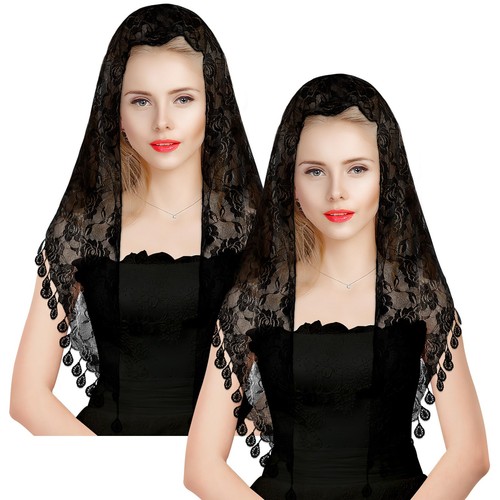 Pcs mass veil triangle - 2,