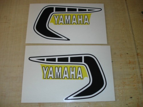 1981 yamaha yz125 gas tank - yz125,