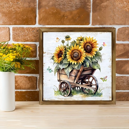Wooden sign beautiful - 2d,
