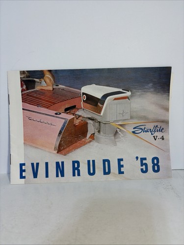 Evinrude 1958 starflite - evinrude, v-4