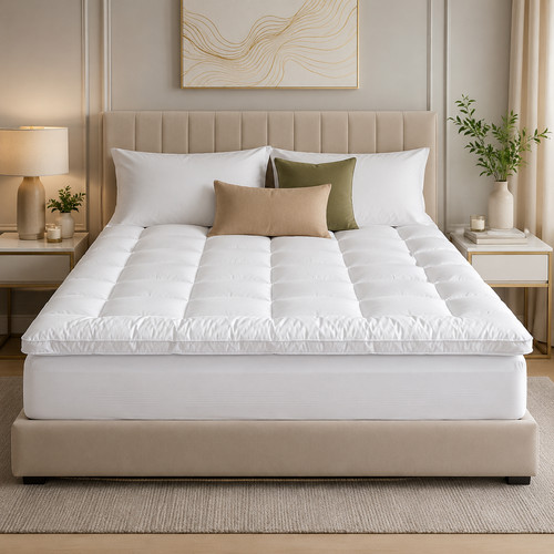 King size mattress - mattress, topper