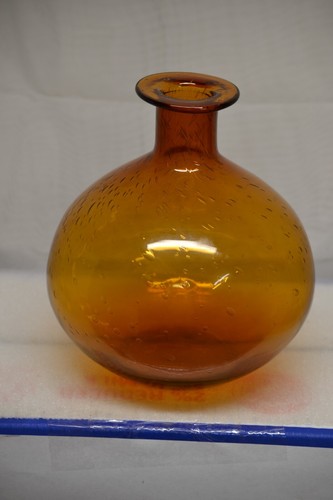 Mid century modern amber round - century,