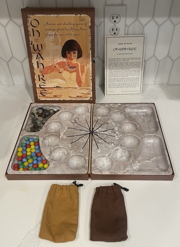 Wah ree board vintage 1962 - oh-wah-ree,