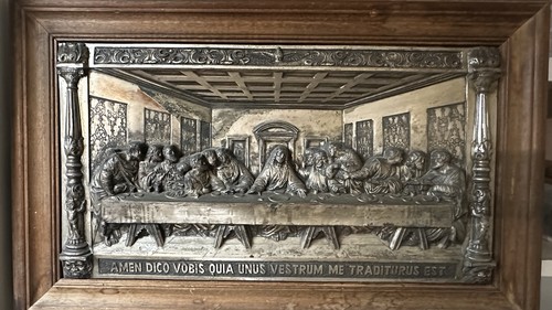 Last supper christian - supper, plaque