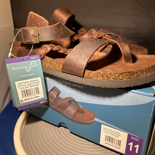 Mountain sole leather sandals - sole,