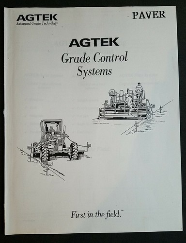 Agtek grade control - grade,